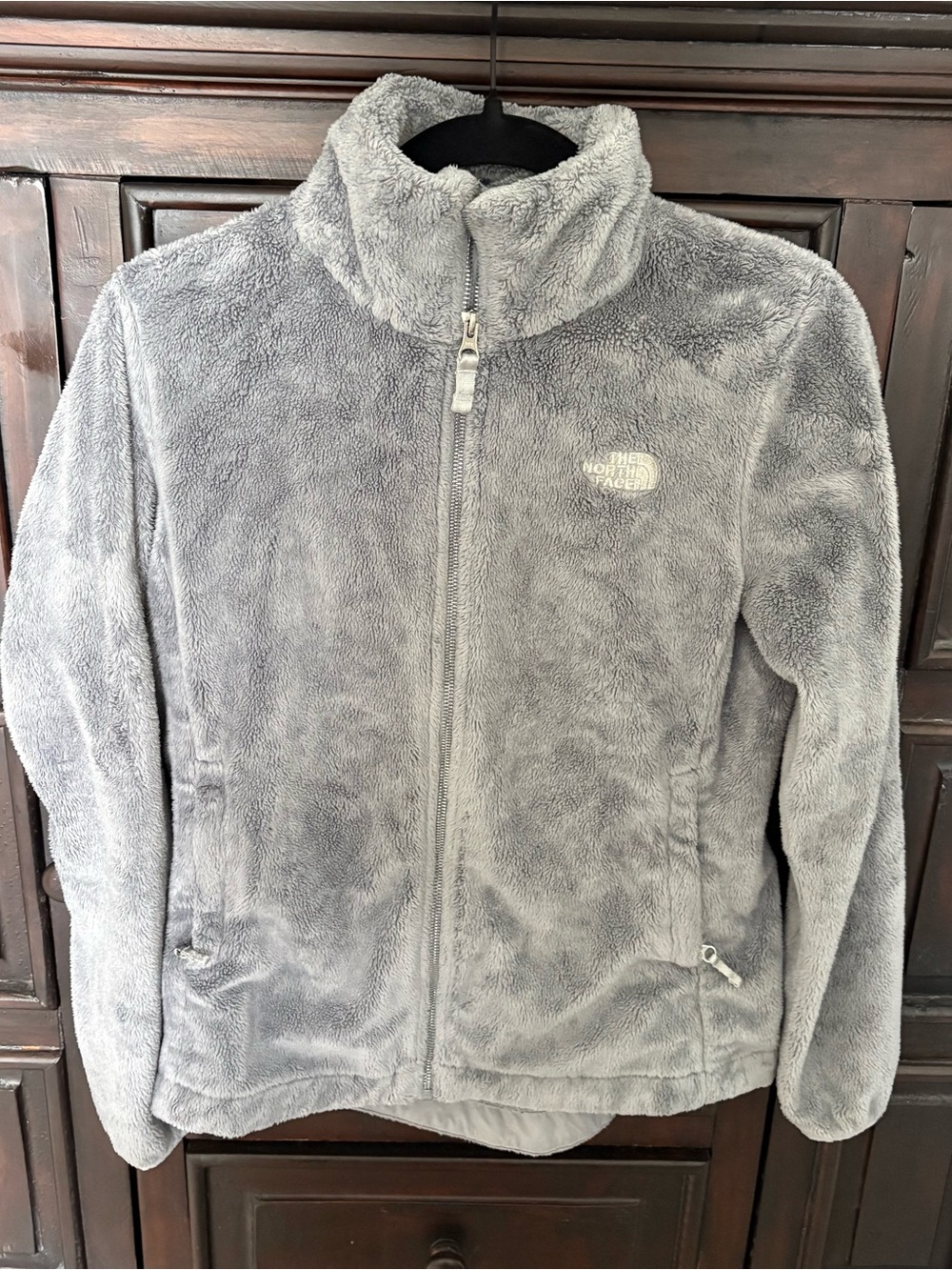 The North Face Women’s Osito Fleece Jacket- Small- Grey
